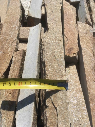 Горбушка златолит золотистый для облицовки купить в Черноголовке