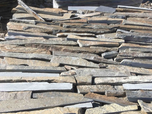 Горбушка златолит мультиколор для облицовки купить в Черноголовке