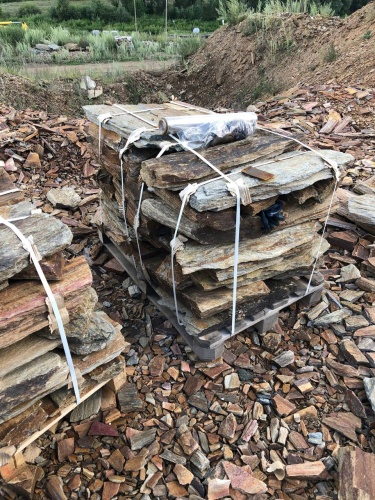 Плитняк кора дерева 50-100мм для пошаговых дорожек купить в Черноголовке