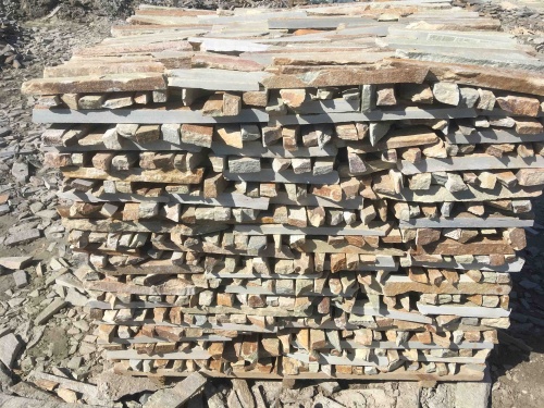 Горбушка златолит золотистый для облицовки купить в Черноголовке