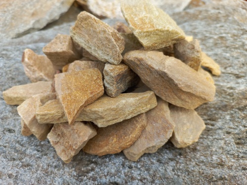 Златолит жёлтый декоративная каменная крошка купить в Черноголовке