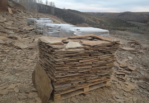 Плитняк кора дерева для цоколя, отмостки купить в Черноголовке