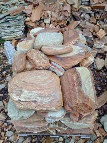 Златолит жёлтый, жёлто-зелёный глыбки и валуны для ланшафтного дизайна купить в Черноголовке