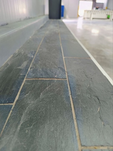 Плитка чёрная из натурального камня фасадная 30 см * 5 см, толщина 7 мм -30 мм купить в Черноголовке