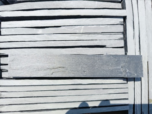 Плитка чёрная из натурального камня фасадная 30 см * 5 см, толщина 7 мм -30 мм купить в Черноголовке