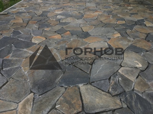 златолит уральский для мощения